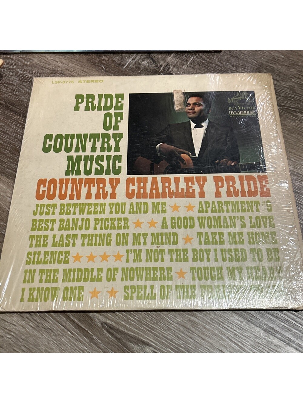 Charlie Pride Vinyl Record- Pride Of Country Music